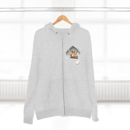 Authentic Vibes Unisex Zip Hoodie - Motivational Style, Casual Comfort, Streetwear, Gift for Friends, Everyday Wear