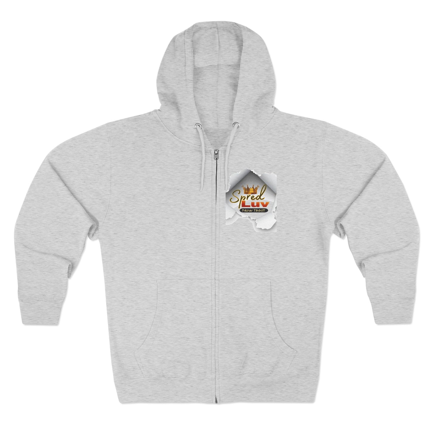 Authentic Vibes Unisex Zip Hoodie - Motivational Style, Casual Comfort, Streetwear, Gift for Friends, Everyday Wear