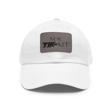 Hat with Custom Leather Patch, Great for Gift, Trendy Sun Protection, Casual Outdoor Wear, Unisex Cap
